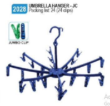 2028 Umbrella Hanger-JC (24 Clips)