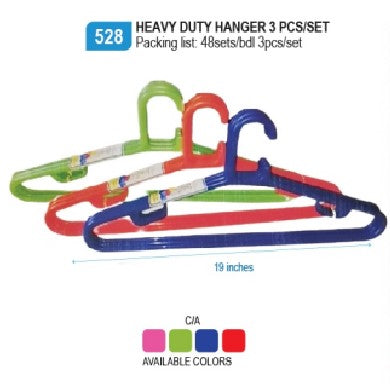 528-3P Heavy Duty Hanger 3pcs/SET