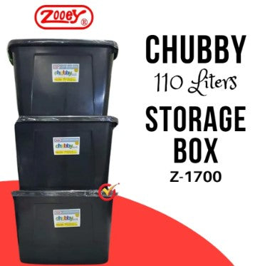 #1700-C Small (110L) / #1800-C Big (131L) Chubby Storage Box