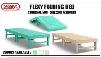 #588 Flexy Folding Bed (28 x 72inches)
