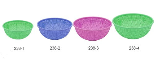 #238-1(xs)  / #238-2(S) / #238-(M) / #238-4(L) Colander-Strainer Bowl