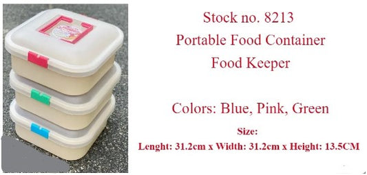 #8213 Portable Food Container