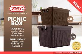 # 850-S (49L)  /  # 850-L (77L) Picnic Box -Storage Box