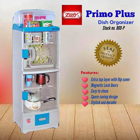 # 869-P Primo Plus Dish Cabinet