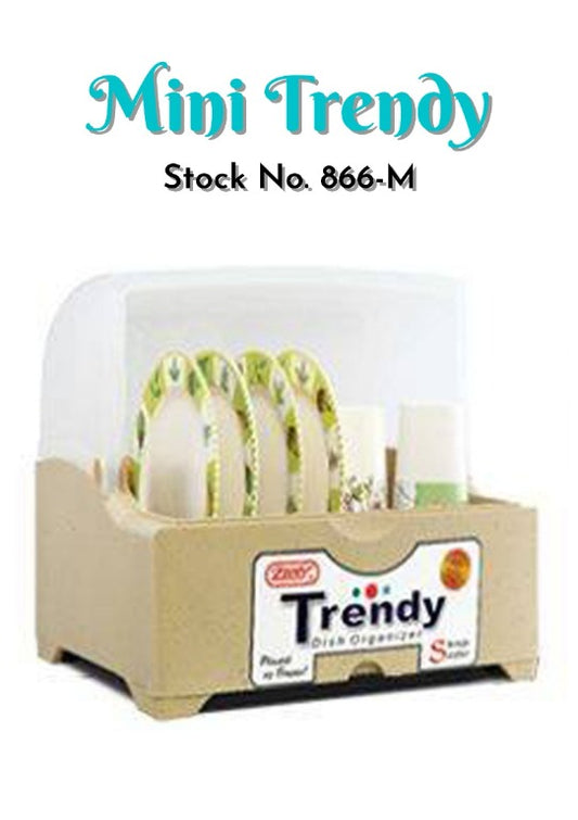 # 866 -M Mini Trendy Dish Cabinet