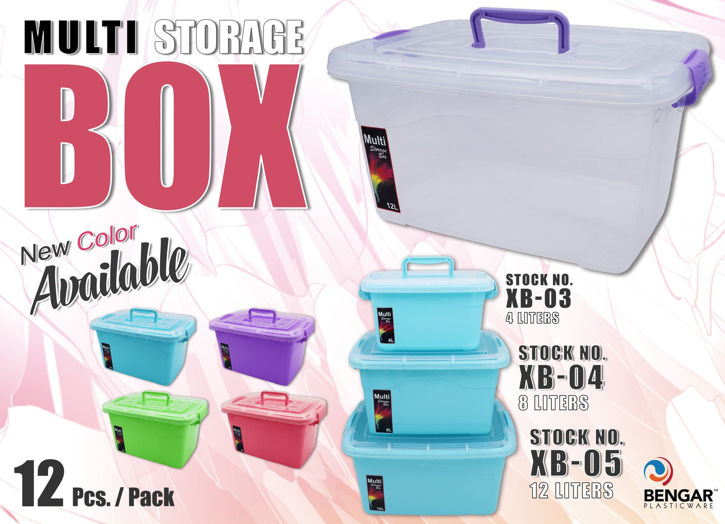 XB-03/XB-04/XB-05 Storage Box