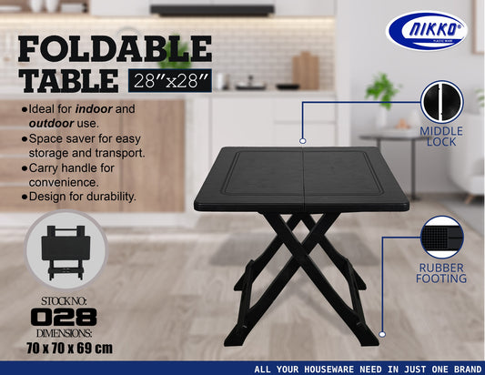 028 Foldable Table