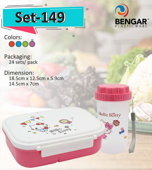 Set-149 Lunch Box with Tumbler