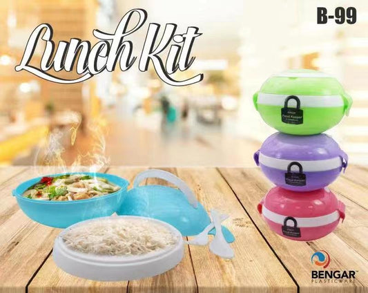 B-99 Oval Lunch Kit 2 Layer