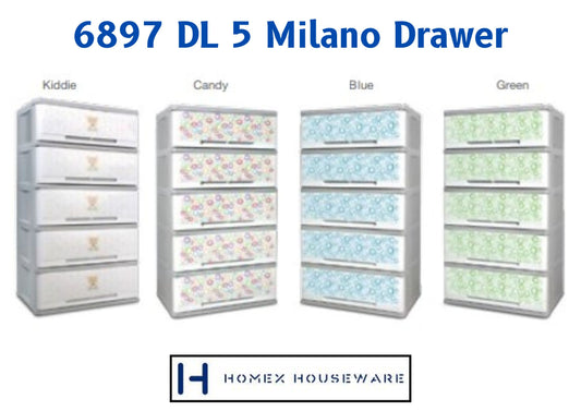 6897 DL 5 Milano 5 Layers Drawer