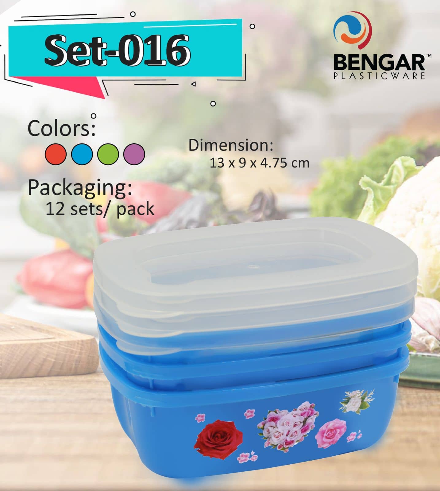 Set-016 3 in1 Food Keeper 300 ml