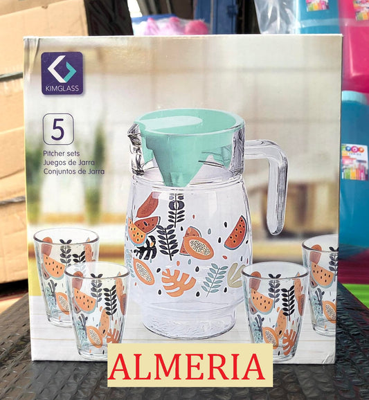 ALMERIA 5-Piece Water Set