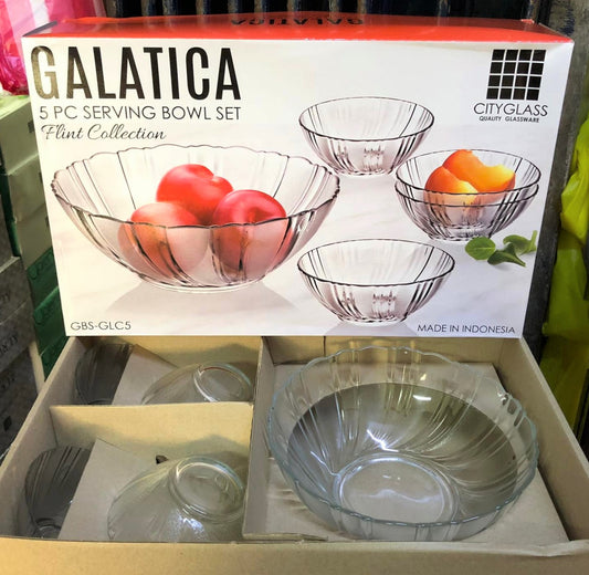 GALATICA 5-Piece Serving Bowl Set