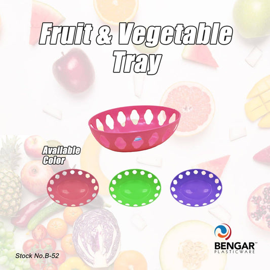 B-52 Oval Fruit & Vegetable Tray Small