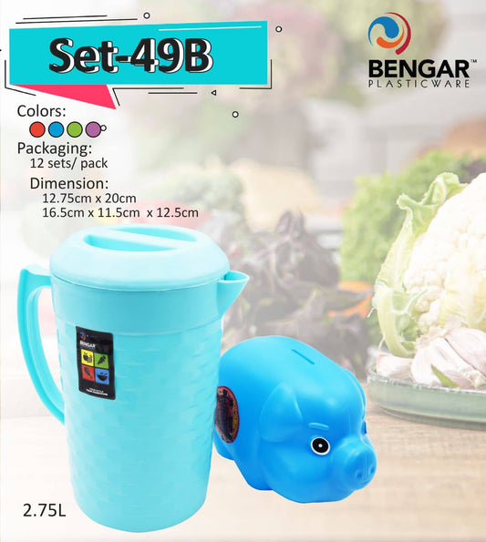 Set-049B 1.8L Pitcher with Coin Bank