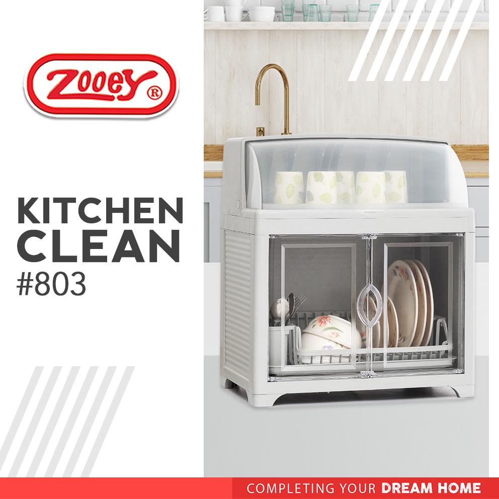 803 Kitchen Clean Dish Cabinet