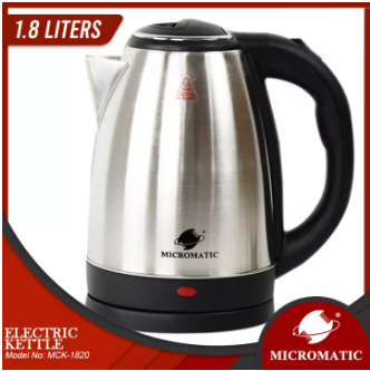 MCK-1820 1.8L Electric Cordless Kettle Stainless