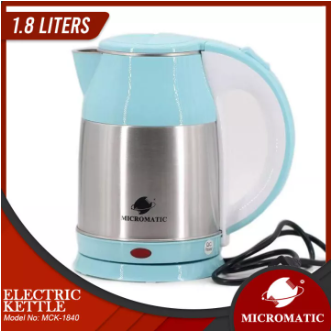 MCK-1840 1.8L Electric Cordless Kettle Stainless