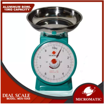 MDS-10AB Dial Scale Aluminum Bowl 10kg