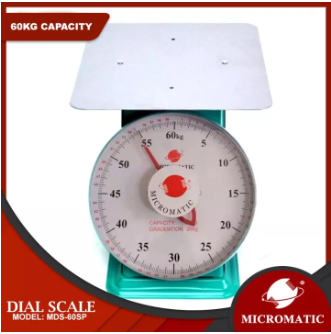 MDS-60SP Dial Scale Stainless Plate 60kg