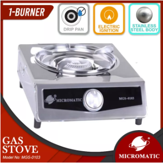 MGS-0103 Gas Stove Single Burner Stainless
