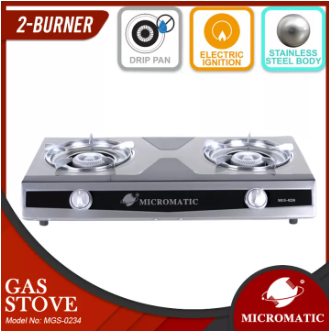 MGS-0234 Gas Stove Double  Burner Stainless