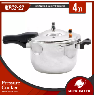 MPCS-22 4Qts. Stainless Pressure Cooker