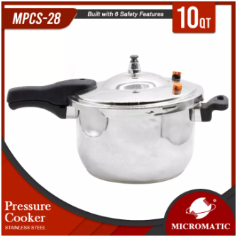 MPCS-28 10Qts. Stainless Pressure Cooker