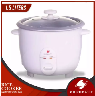 MRC-550 Rice Cooker (White Body) 1.5L 8 Cups