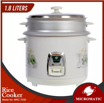MRC-7038 Rice Cooker with Steamer 1.8 L 10 Cups