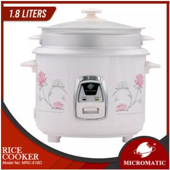 MRC-818D Rice Cooker with Steamer 1.8L 10 Cups