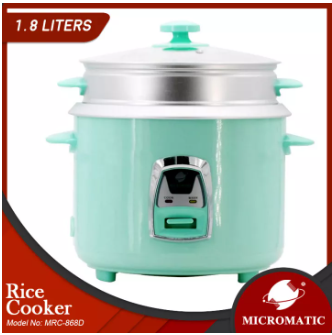MRC-868D Rice Cooker with Steamer 1.8L 10 Cups