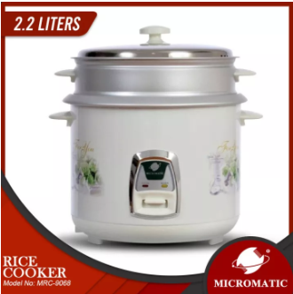 MRC-9068 Rice Cooker with Steamer 2.2L 15 Cups