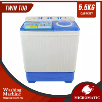 MWM-550 Twin Tub Washing Machine 5.5kg without Rack
