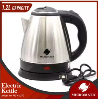 MCK-1210 1.2L Electric Cordless Kettle Stainless