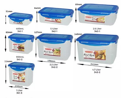 341-1 Food Keeper Air Tight 400 ml