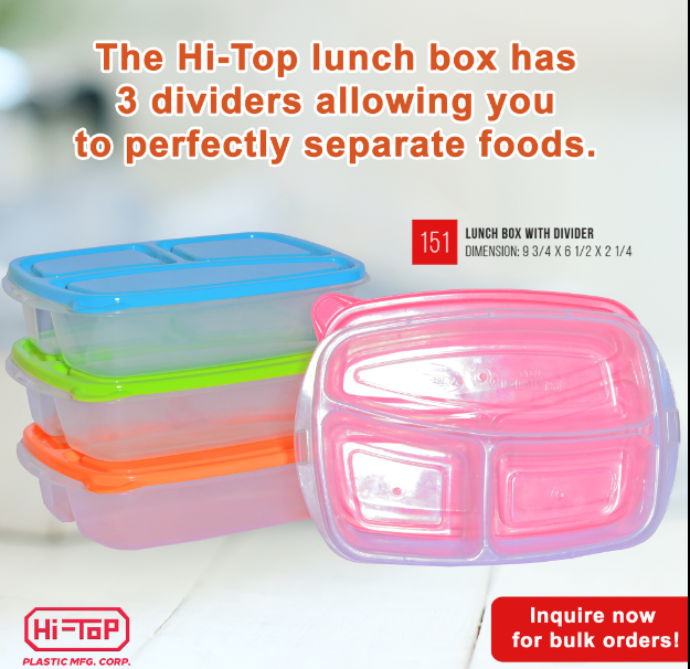 151 LUNCH BOX – HOMEX HOUSEWARE DEPOT CORP