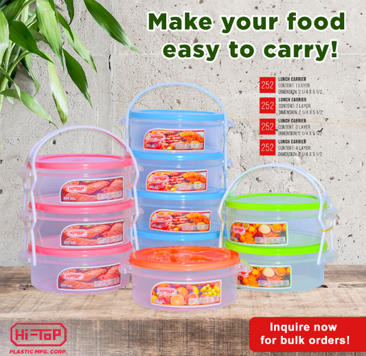 252 3 LAYER LUNCH CARRIER