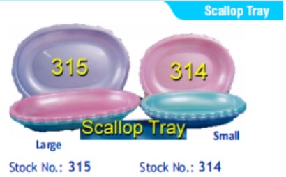 314/315 Scallop Tray