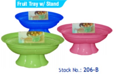 206-B Fruit Tray with Stand