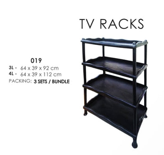 019 TV Racks 3 Layer/ 4 Layer