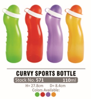 571 Star Home Curvy Sports Bottle Canteen Tumblers 1000ml