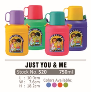 520 Star Home Just You & Me Canteen Tumblers 750ml