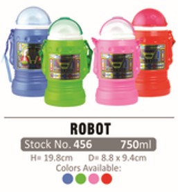 456 Star Home Robot Canteen Tumblers 750ml