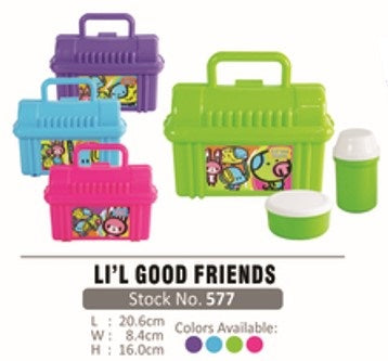 577 Star Home Lunch Kit Lil' Good Friends Lunch Box with Tumbler & Bowl