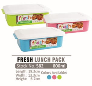 582 Star Home Food Keeper Fresh Lunch Box 800ml