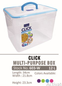603 Star Home Click Multi-Purpose Box 12 Liters