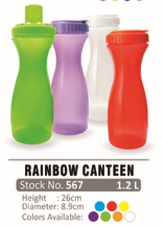 567 Star Home Rainbow Canteen Tumblers 1.2 Liters