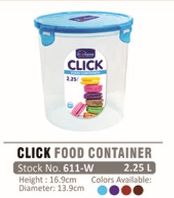 611 Star Home Click Food Container 2.25 Liters