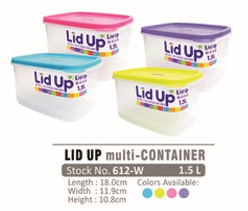 612 Star Home Lid Up Multi-Purpose Container 1.5 Liters